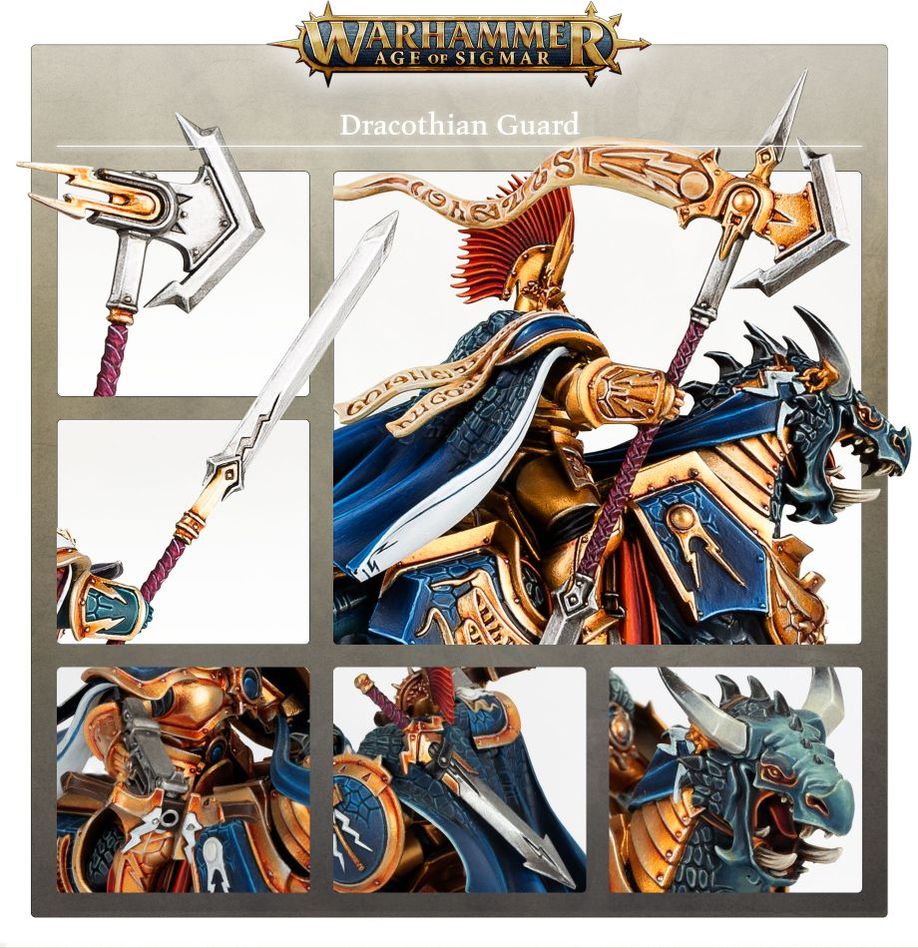 Stormcast Eternals: Dracothian Guard / Lord-Celestant