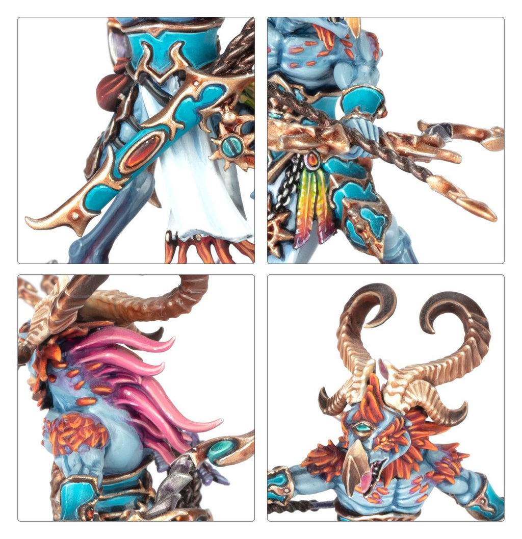 Spearhead: Disciples of Tzeentch – Tzaangor Warflock