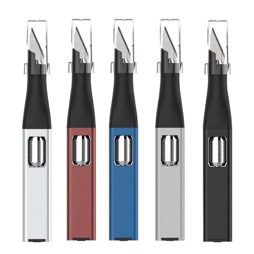 Aluminum Precision Hobby Knife with Spare Blade Storage