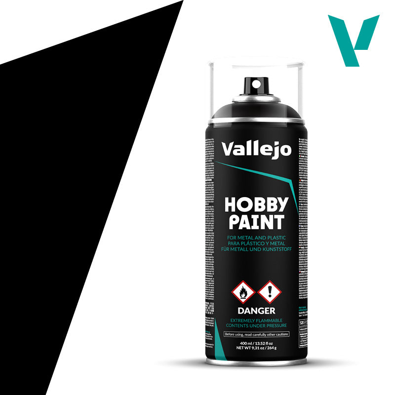 Vallejo Spray Primer- Black