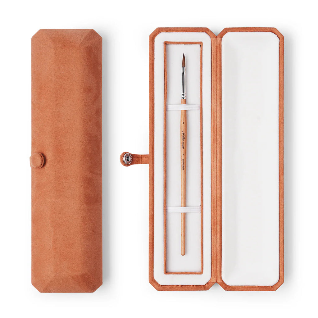 Premium Kolinsky Sable with Beech Wood Handles (Spear Point Size 1)