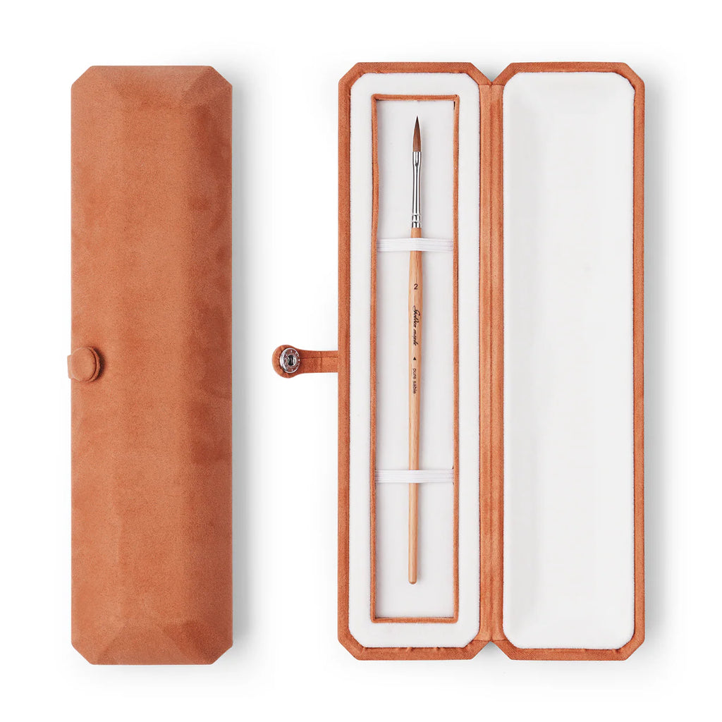 Premium Kolinsky Sable with Beech Wood Handles (Spear Point Size 2)