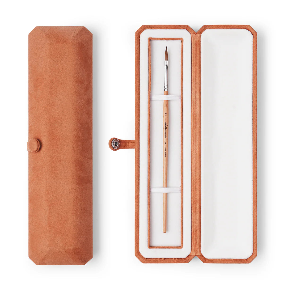 Premium Kolinsky Sable with Beech Wood Handles (Spear Point Size 2)